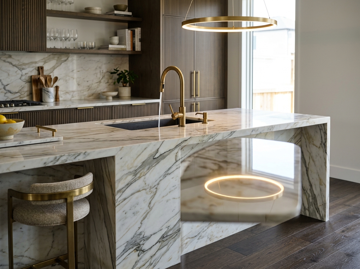 Marble Countertop Detail